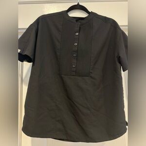 Black Limited Release Figs Scrub Top XS